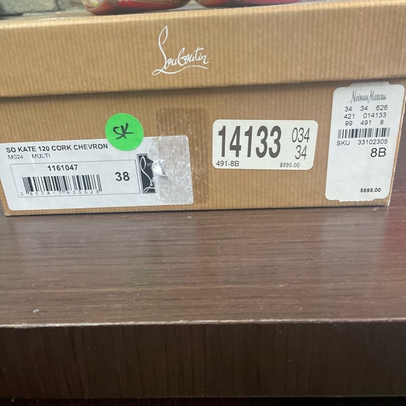 💯 Authentic Christian Louboutin So Kate Cork 120mm - 𝙼𝚄𝚂𝚃 𝚂𝙴𝙻𝙻 ‼️‼️‼️ - Picture 5 of 14